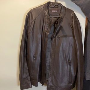 Michael Kors (Faux) Leather Jacket
